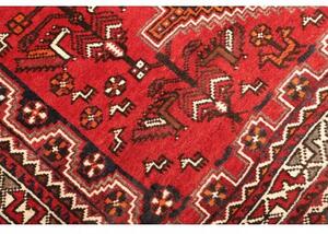 Tappeto Shiraz Geometrico Rosso Blu Scuro 180x260 Cm