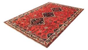 Tappeto Shiraz Stilizzato Rosso Blu Scuro 177x245 Cm