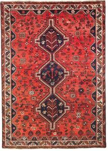 Tappeto Shiraz Stilizzato Rosso Blu Scuro 177x245 Cm