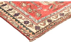 Tappeto Shiraz Geometrico Rosso Beige 155x240 Cm