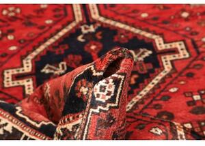 Tappeto Shiraz Stilizzato Rosso Blu Scuro 177x245 Cm