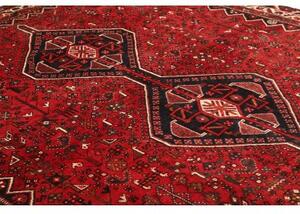 Tappeto Shiraz Stilizzato Rosso Blu Scuro 227x320 Cm