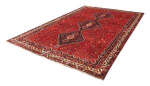 Tappeto Shiraz Stilizzato Rosso Blu Scuro 227x320 Cm