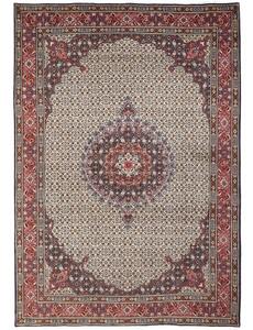 Tappeto Moud Medaglione Floreale Avorio Rosso Mattone 200x290 Cm