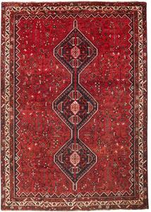 Tappeto Shiraz Stilizzato Rosso Blu Scuro 227x320 Cm