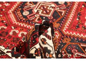 Tappeto Shiraz Stilizzato Rosso Blu Scuro 213x303 Cm