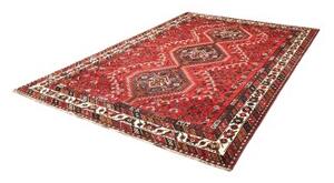 Tappeto Shiraz Stilizzato Rosso Blu Scuro 213x303 Cm