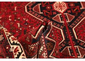 Tappeto Shiraz Stilizzato Rosso Blu Scuro 227x320 Cm