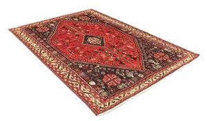 Tappeto Shiraz Stilizzato Rosso Blu Scuro 162x230 Cm