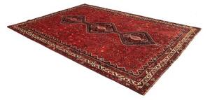 Tappeto Shiraz Stilizzato Rosso Blu Scuro 227x320 Cm