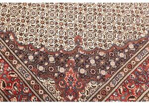 Tappeto Moud Medaglione Floreale Avorio Rosso Mattone 200x290 Cm