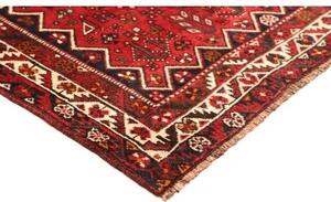 Tappeto Shiraz Stilizzato Rosso Blu Scuro 227x320 Cm