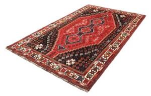 Tappeto Shiraz Stilizzato Rosso Blu Scuro 160x248 Cm