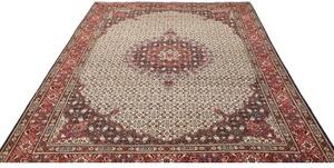 Tappeto Moud Medaglione Floreale Avorio Rosso Mattone 200x290 Cm