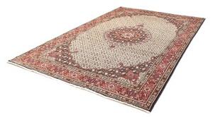 Tappeto Moud Medaglione Floreale Avorio Rosso Mattone 200x290 Cm