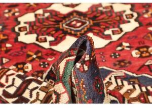 Tappeto Shiraz Stilizzato Rosso Blu 160x252 Cm