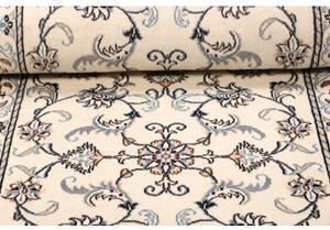 Tappeto Nain Kashmar Floreale Avorio Blu 83x200 Cm