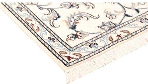 Tappeto Nain Kashmar Floreale Avorio Blu 83x200 Cm