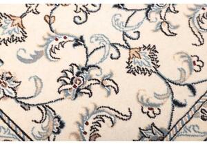 Tappeto Nain Kashmar Floreale Avorio Blu 83x200 Cm
