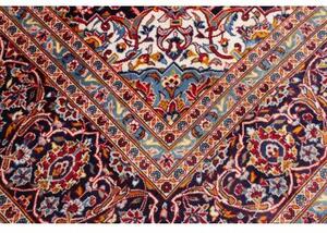 Tappeto Ardakan Medaglione Floreale Rosso Blu Scuro 290x385 Cm