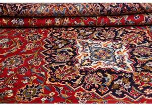 Tappeto Ardakan Medaglione Floreale Rosso Blu Scuro 290x385 Cm