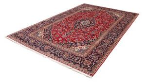 Tappeto Ardakan Medaglione Floreale Rosso Blu Scuro 190x295 Cm