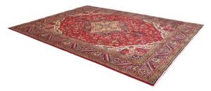 Tappeto Tabriz Stilizzato Rosso Avorio 250x338 Cm