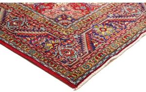 Tappeto Tabriz Stilizzato Rosso Avorio 250x338 Cm