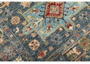 Tappeto Floralia Stilizzato Blu Beige 102x157 Cm