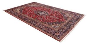 Tappeto Ardakan Medaglione Floreale Rosso Blu Scuro 190x295 Cm