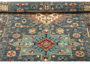 Tappeto Floralia Stilizzato Blu Beige 102x157 Cm