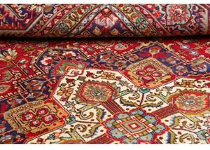 Tappeto Tabriz Stilizzato Rosso Avorio 250x338 Cm