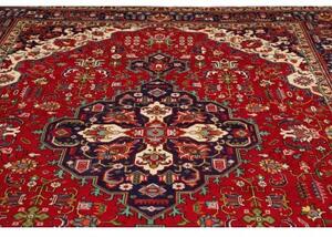 Tappeto Tabriz Stilizzato Rosso Blu Scuro 250x340 Cm