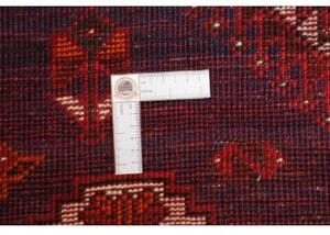 Tappeto Shiraz Stilizzato Rosso Blu Scuro 160x233 Cm