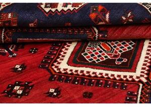 Tappeto Shiraz Stilizzato Rosso Blu Scuro 160x233 Cm