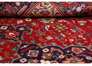 Tappeto Tabriz Stilizzato Rosso Blu Scuro 250x340 Cm