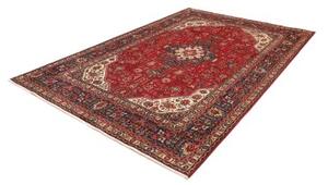 Tappeto Tabriz Stilizzato Rosso Blu Scuro 200x290 Cm