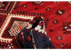 Tappeto Shiraz Stilizzato Rosso Blu Scuro 160x233 Cm