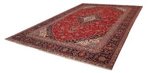 Tappeto Ardakan Medaglione Floreale Rosso Blu Scuro 280x403 Cm