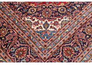 Tappeto Ardakan Medaglione Floreale Rosso Blu Scuro 250x365 Cm
