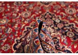 Tappeto Ardakan Medaglione Floreale Rosso Blu Scuro 245x387 Cm