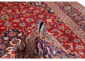 Tappeto Ardakan Medaglione Floreale Rosso Blu Scuro 250x360 Cm