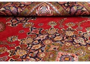 Tappeto Sarough Medaglione Floreale Rosso Blu 220x338 Cm