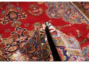 Tappeto Sarough Medaglione Floreale Rosso Blu 220x338 Cm
