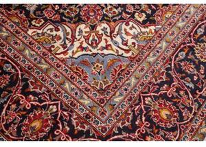 Tappeto Ardakan Medaglione Floreale Rosso Blu Scuro 280x403 Cm