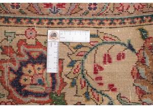 Tappeto Tabriz Figurativo Rosso Avorio 242x343 Cm