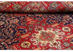 Tappeto Tabriz Stilizzato Rosso Blu Scuro 197x292 Cm