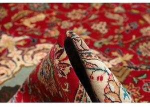 Tappeto Tabriz Figurativo Rosso Avorio 242x343 Cm