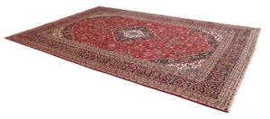 Tappeto Ardakan Medaglione Floreale Rosso Blu Scuro 250x365 Cm