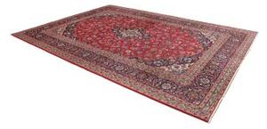 Tappeto Ardakan Medaglione Floreale Rosso Blu Scuro 250x360 Cm